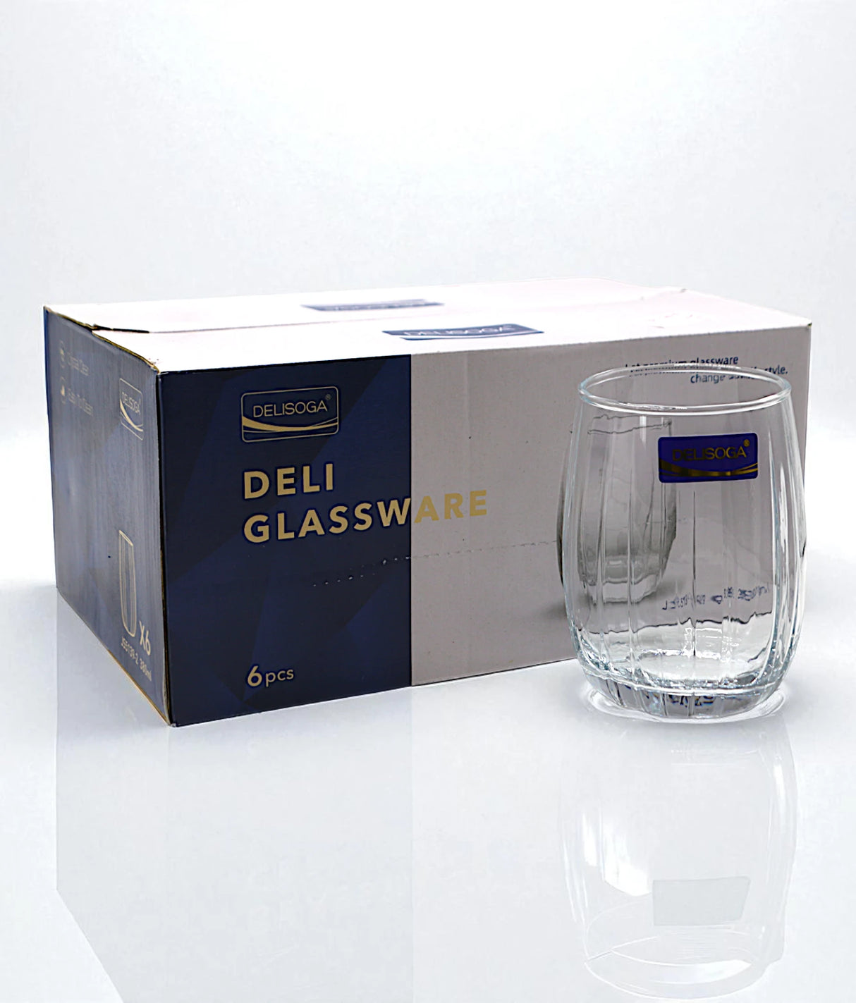 deli glass 6pc js5139-2