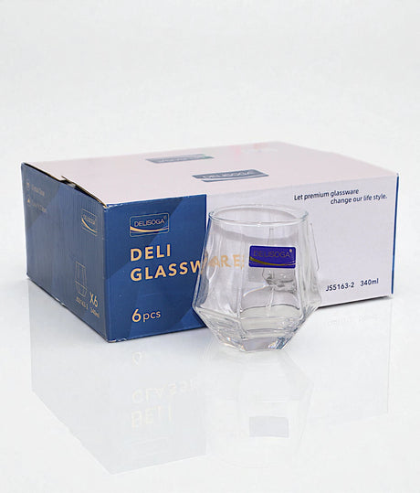 deli glass 6pc js5163-2