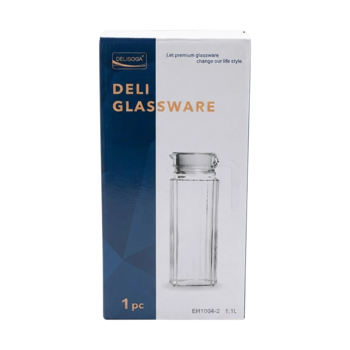 deli glass jug 1.1l pak eh1004-2