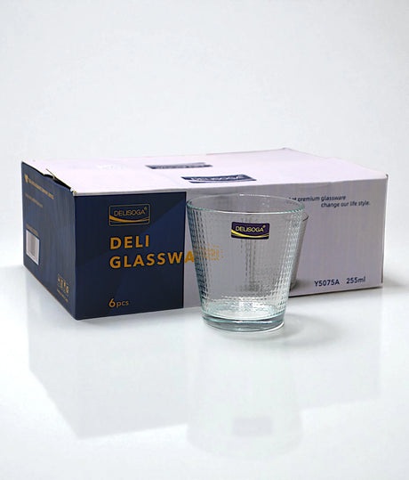 deli glass 6pc y5075a