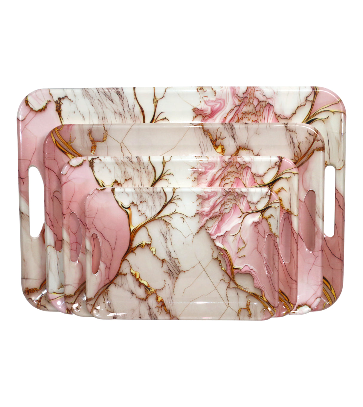 melamine tray 4pc imperial a39