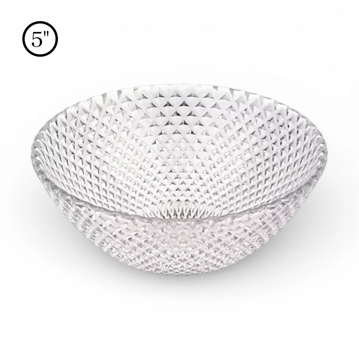 pixel glass bowl 5" iran 20002200