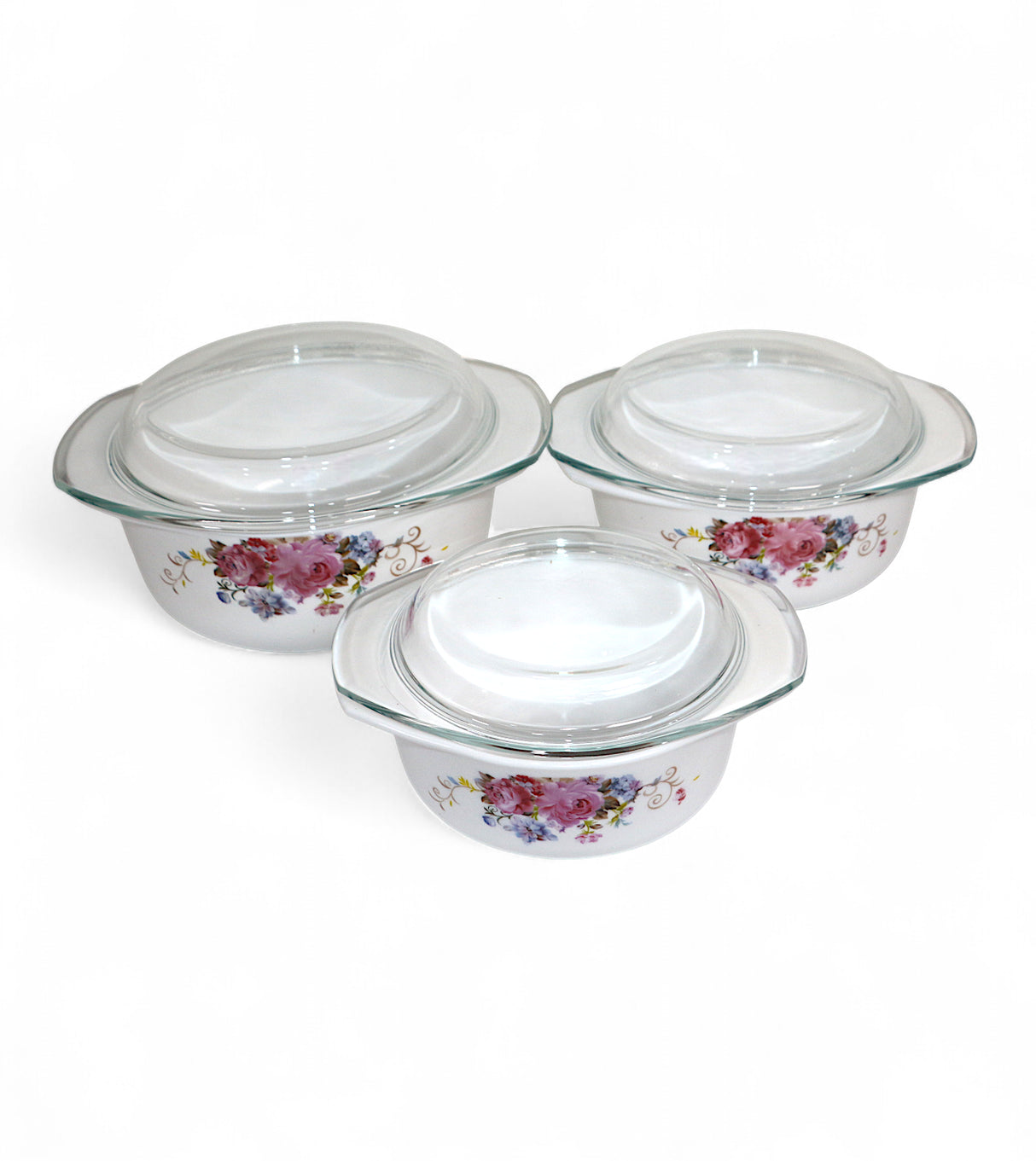 ceramic casserole 3pc china zhg3t-a