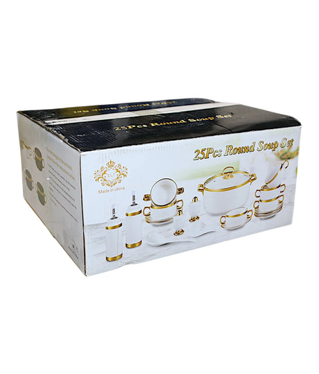 ceramic soup set 25pc cx992