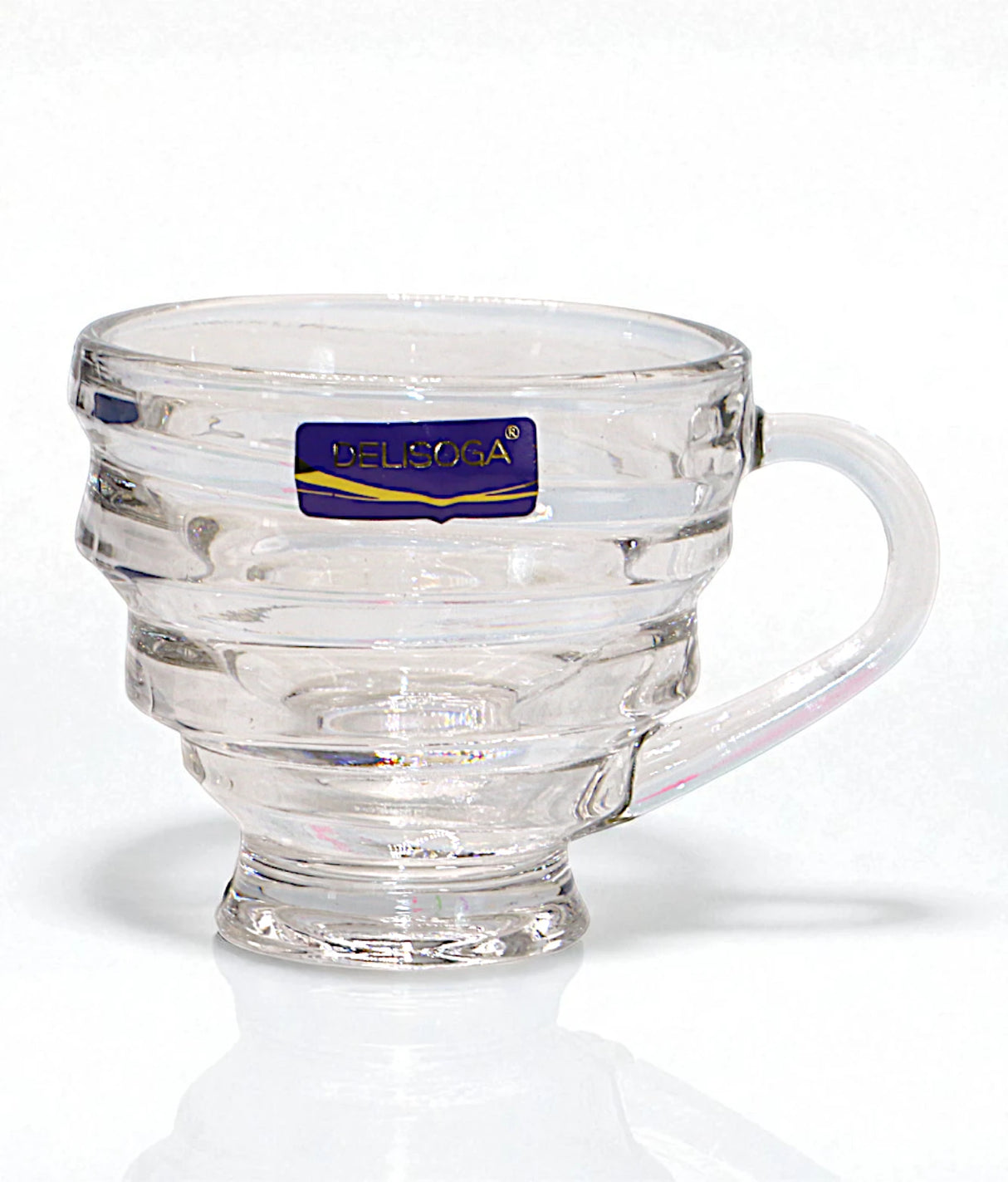 deli glass mug 210ml 1pc dszb245