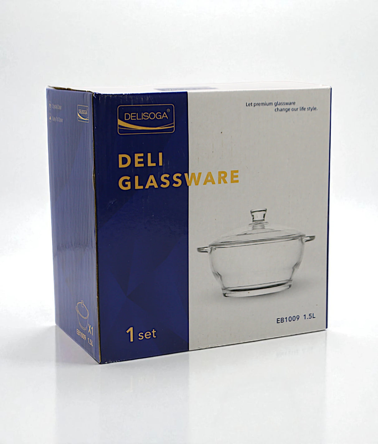 deli bowl & lid 1.5l large eb1009