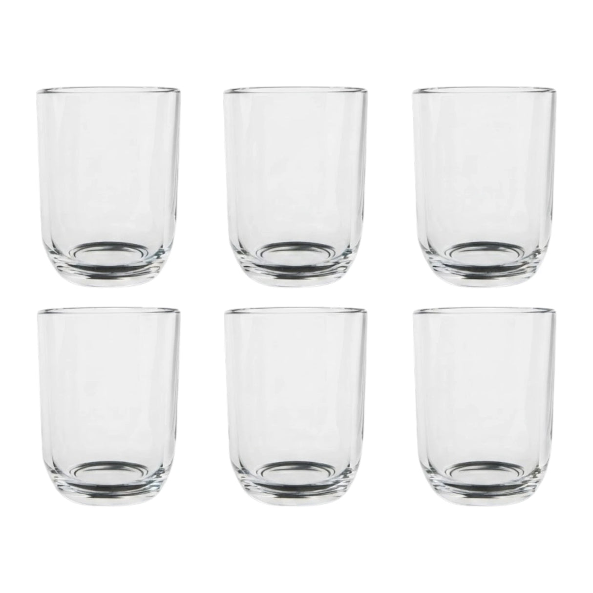 deli glass tumbler 6pc pak y5976