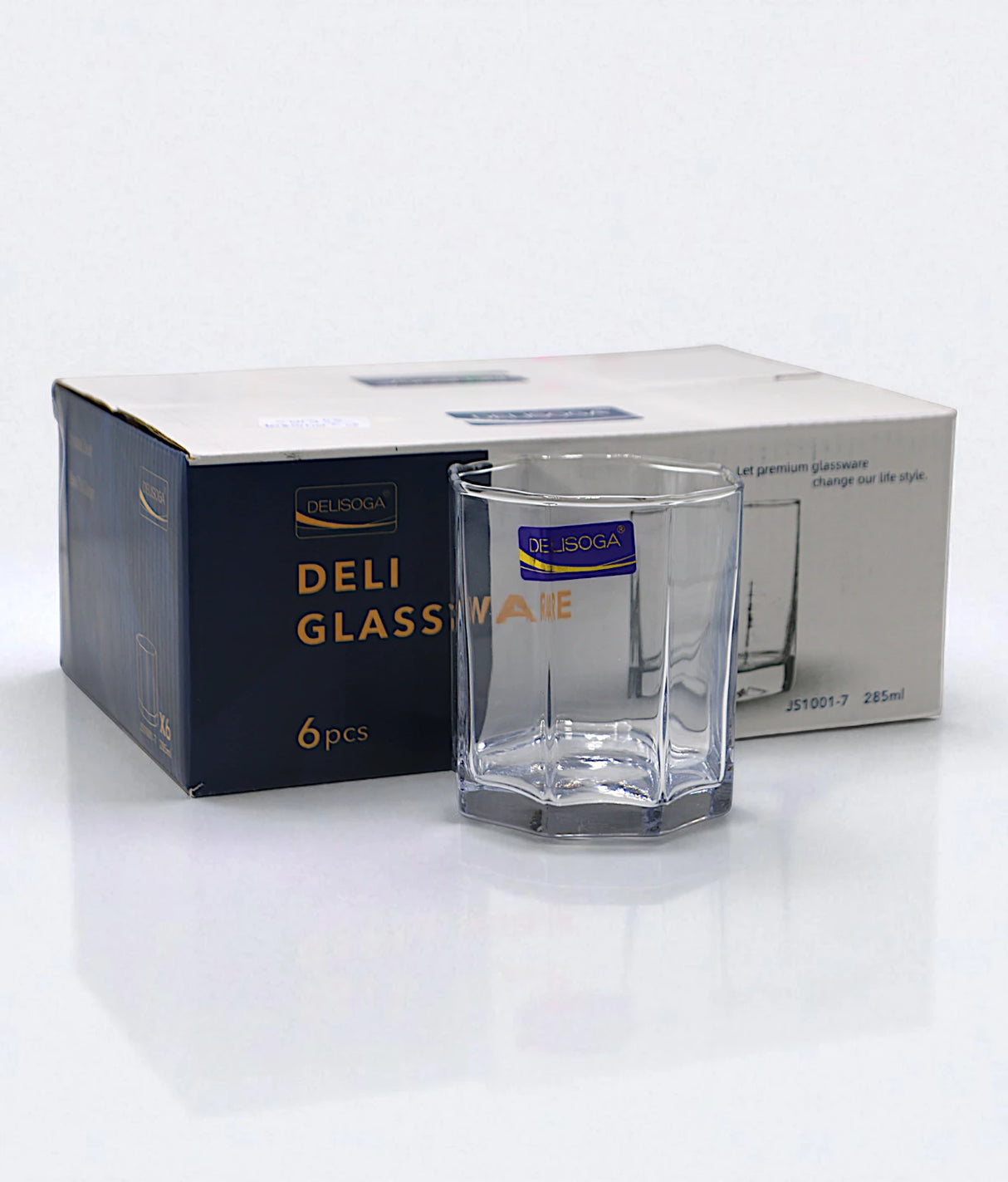 deli glass 6pc js1001-7