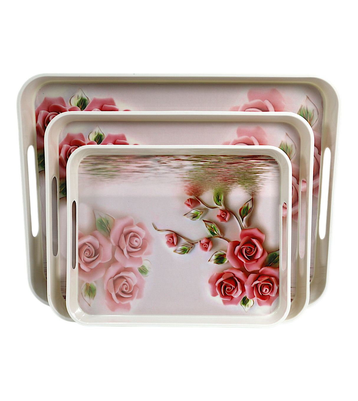 melamine tray 3pc galoria
