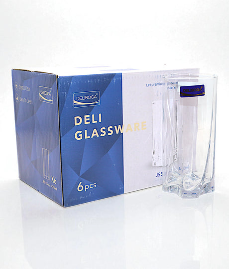 deli glass 6pc pak js5156-2