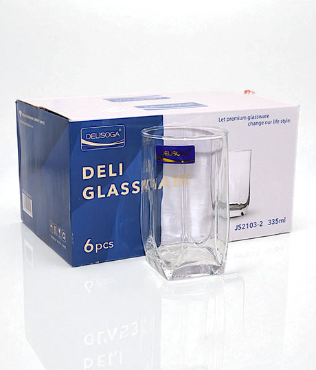 deli glass 6pc pak js2103-2