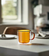 glass air mug color china
