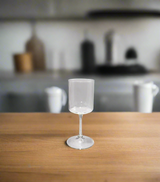glass wine 6pc china d081