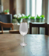 glass wine 6pc china d129