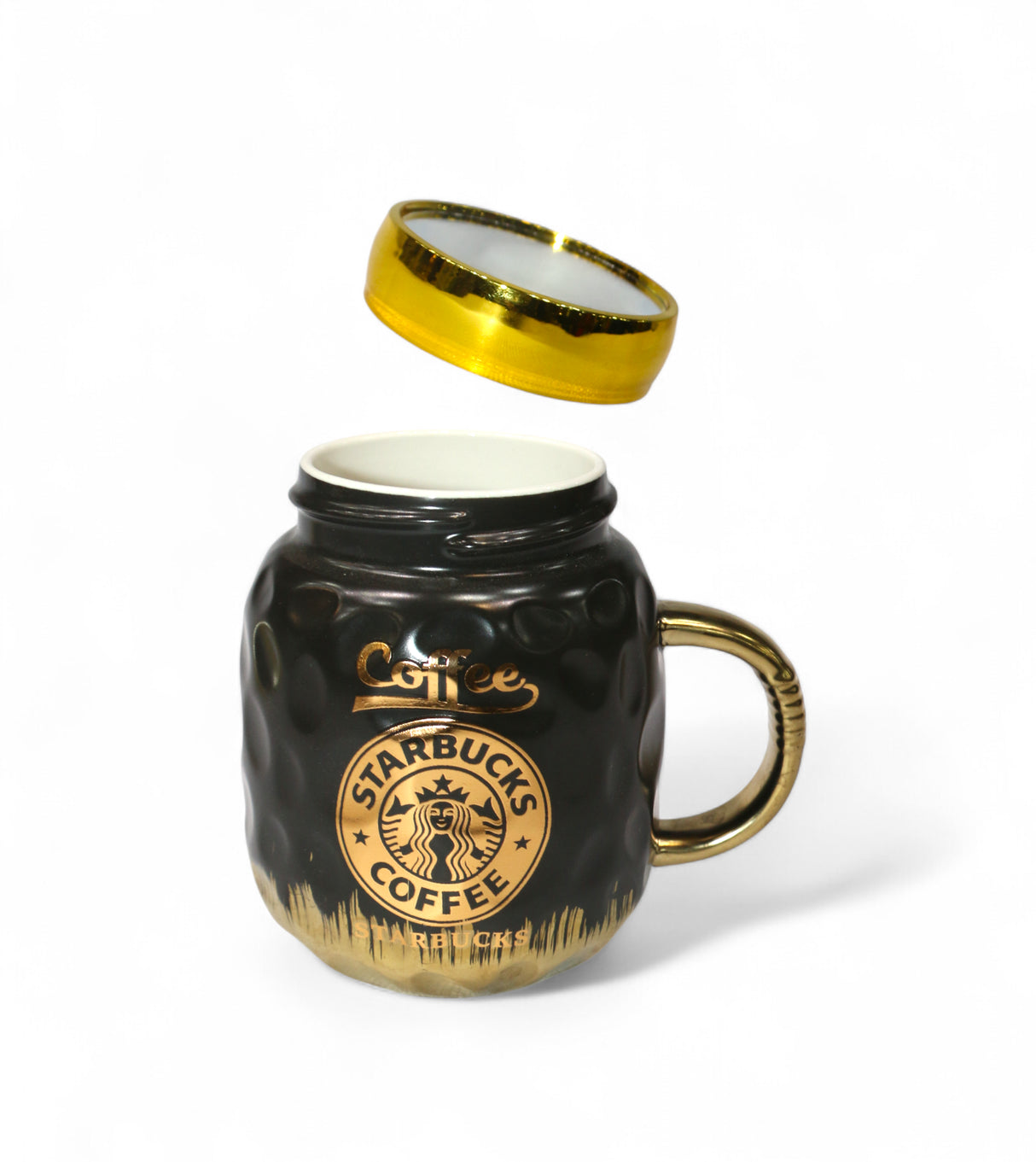 ceramic mug & lid china 23194-3