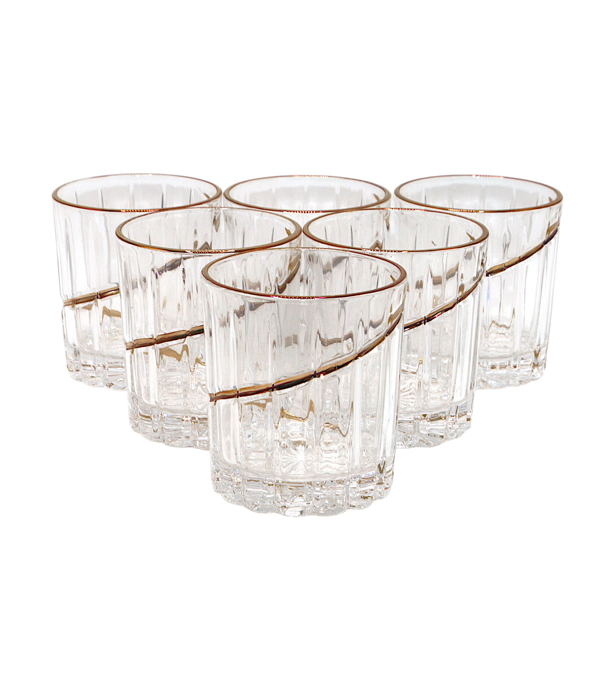 glass 6pc china 0612-2