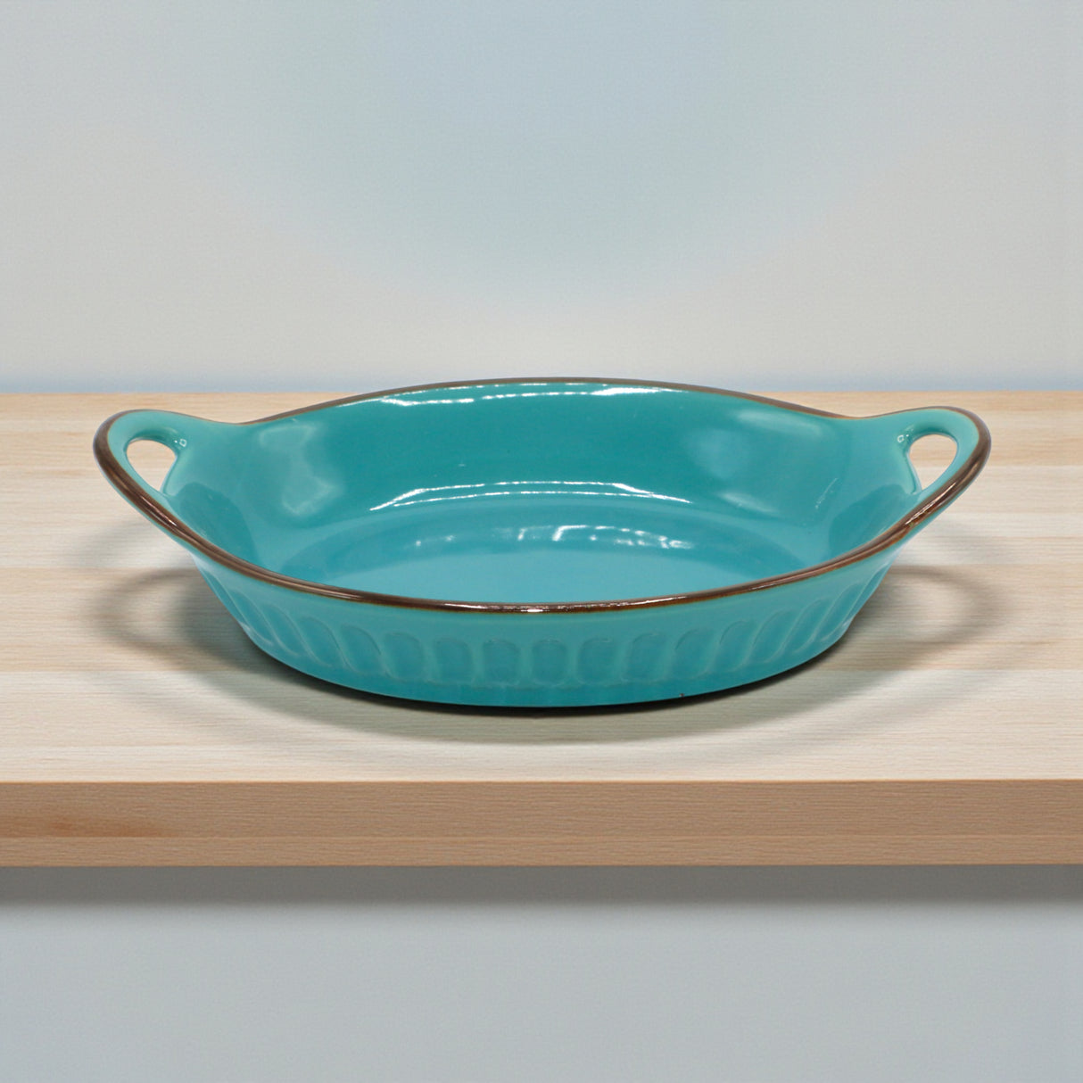 ceramic dish 10" oval china 1034-6