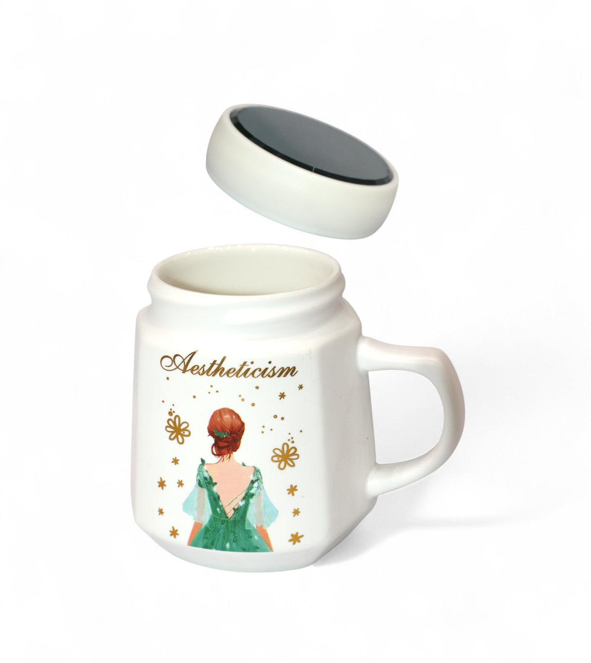 ceramic mug & lid china 51