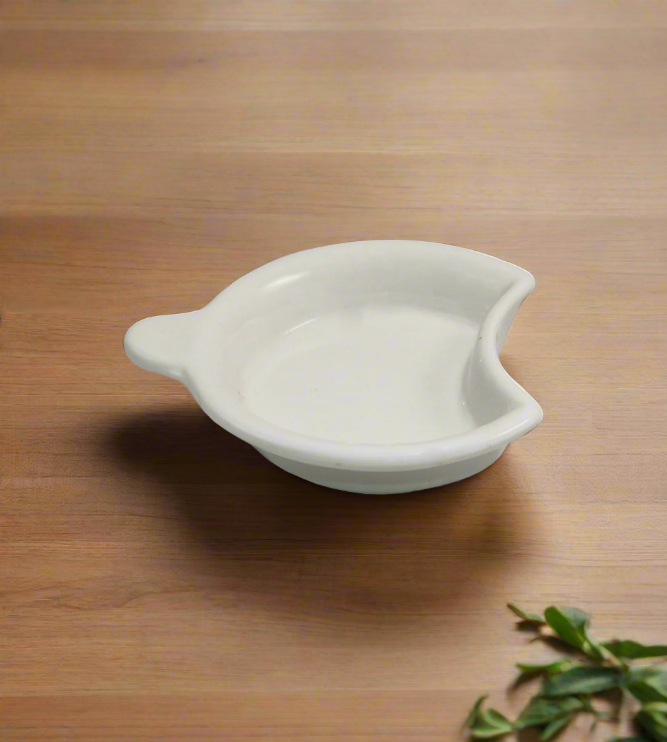 ceramic dip sauce & spoon china