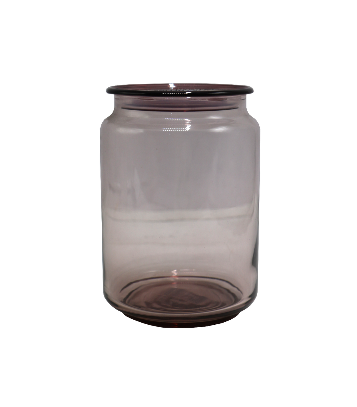 luminarc glass jar & lid 750ml china 4008 ice pink