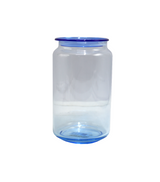 luminarc glass jar & lid 1l china 0364 ice blue