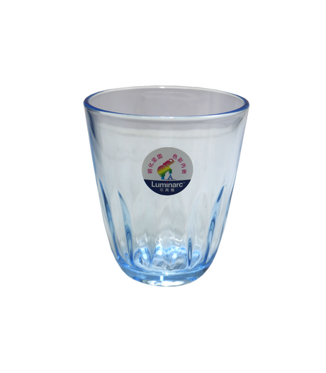 luminarc glass 6pc china v5079 ice blue