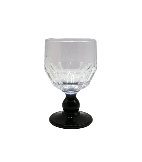wine 6pc china 266 black base