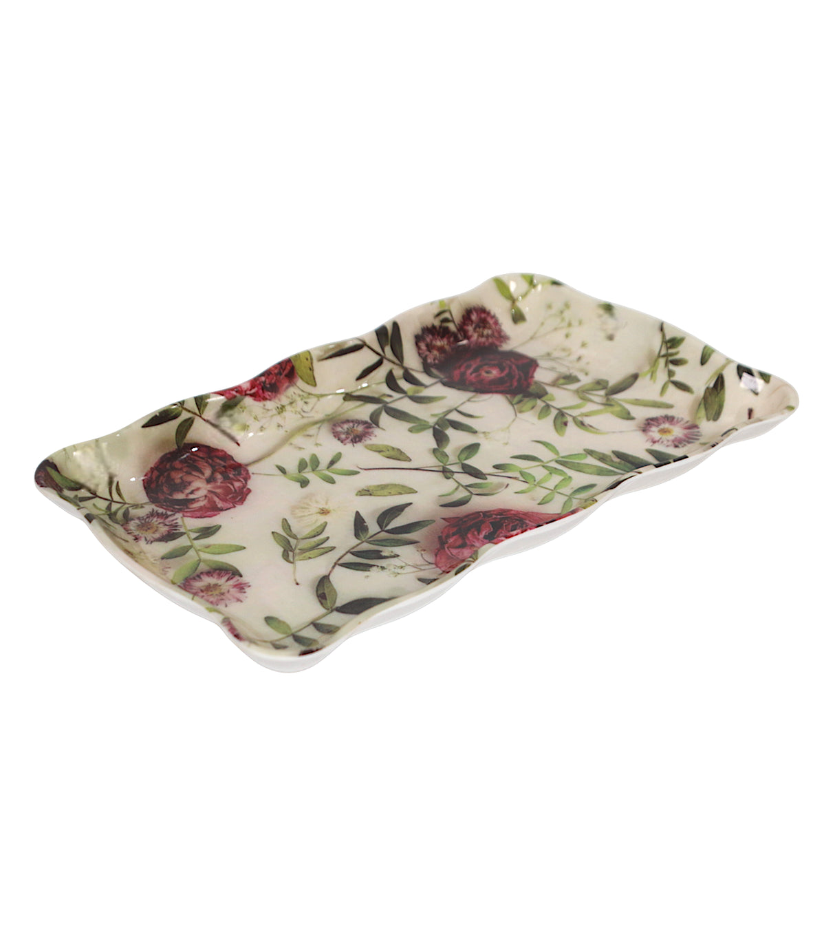 melamine tray printed elegant small