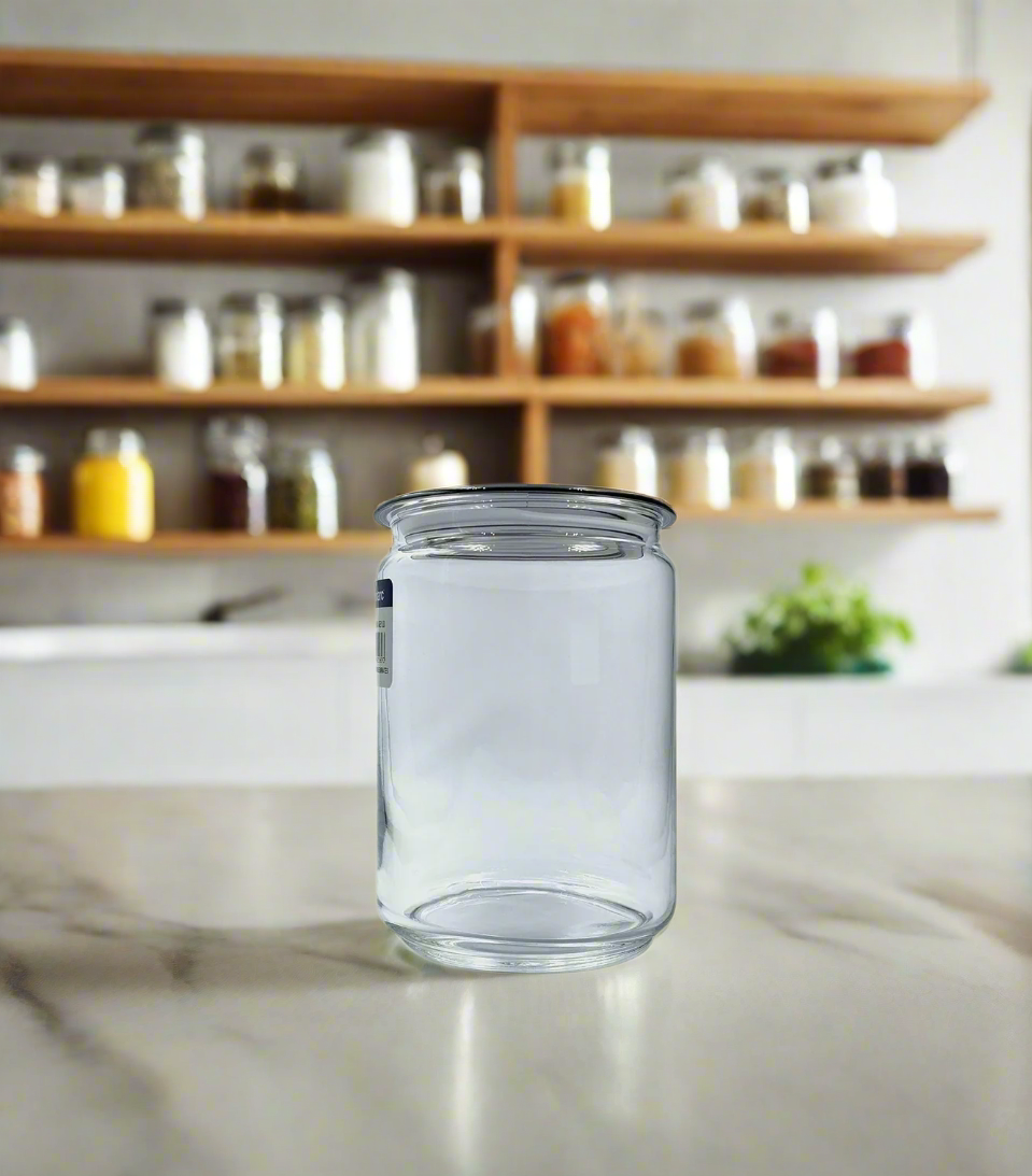 glass jar & lid china 1002