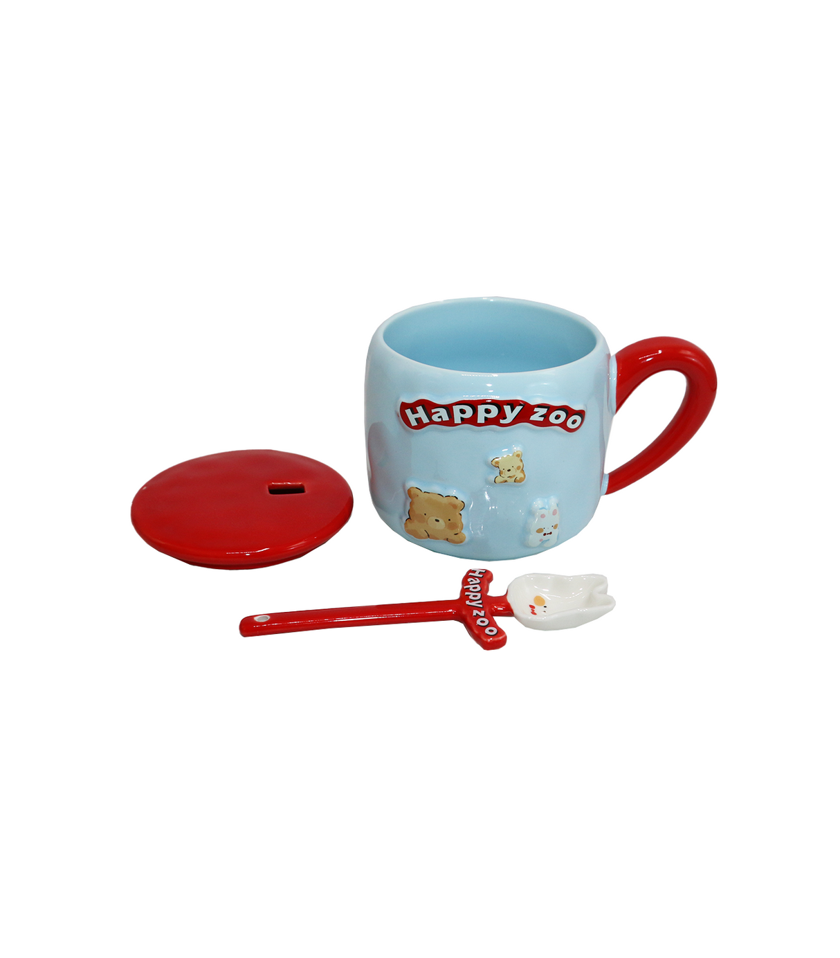 ceramic mug & lid china 11799-10
