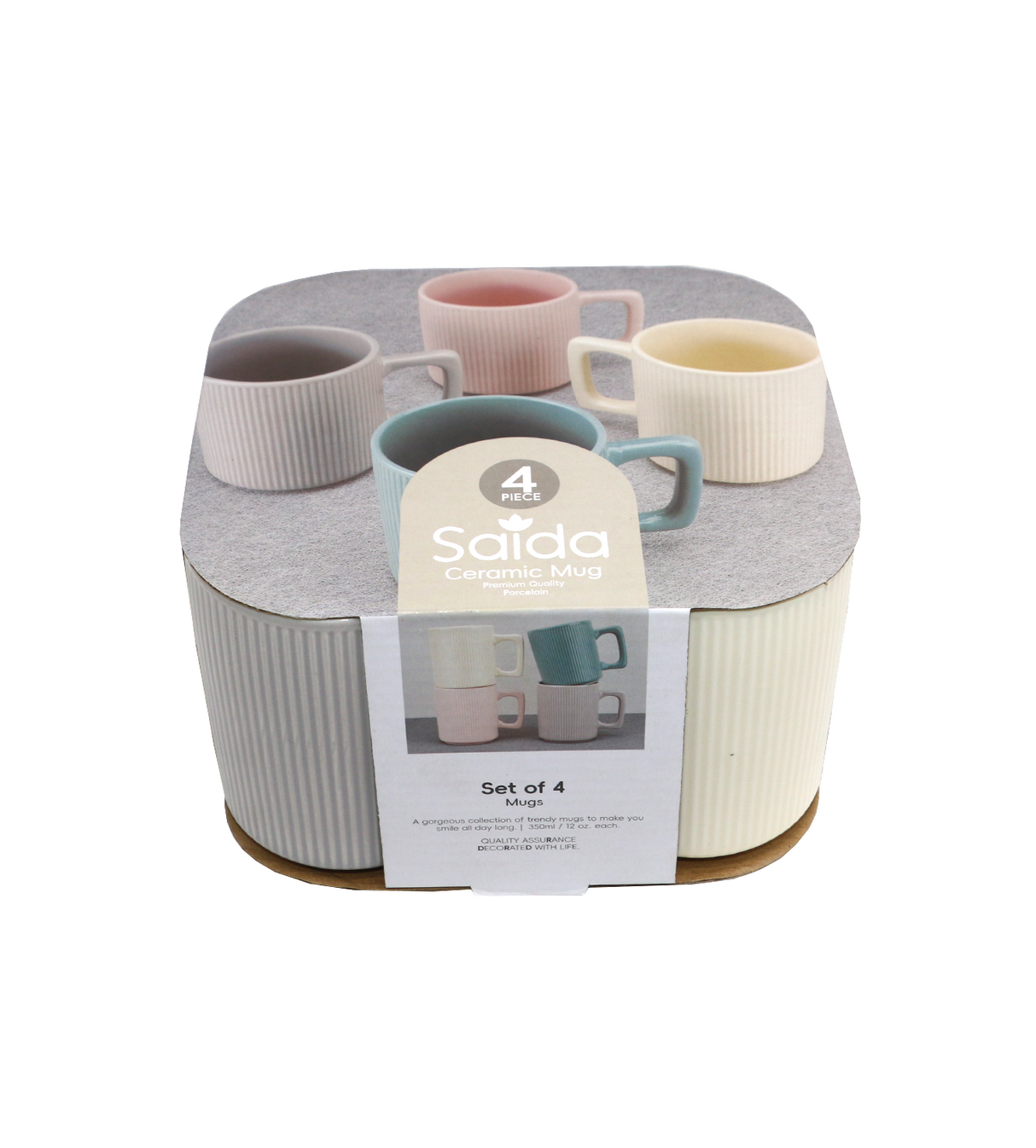 ceramic mug 4pc set china s01b