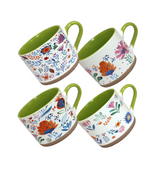 ceramic mug 4pc set china s55b