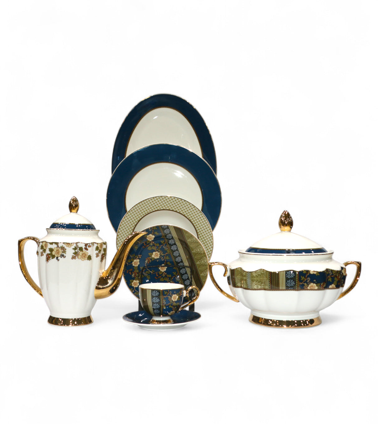 bone dinner set 65pc china ds-174
