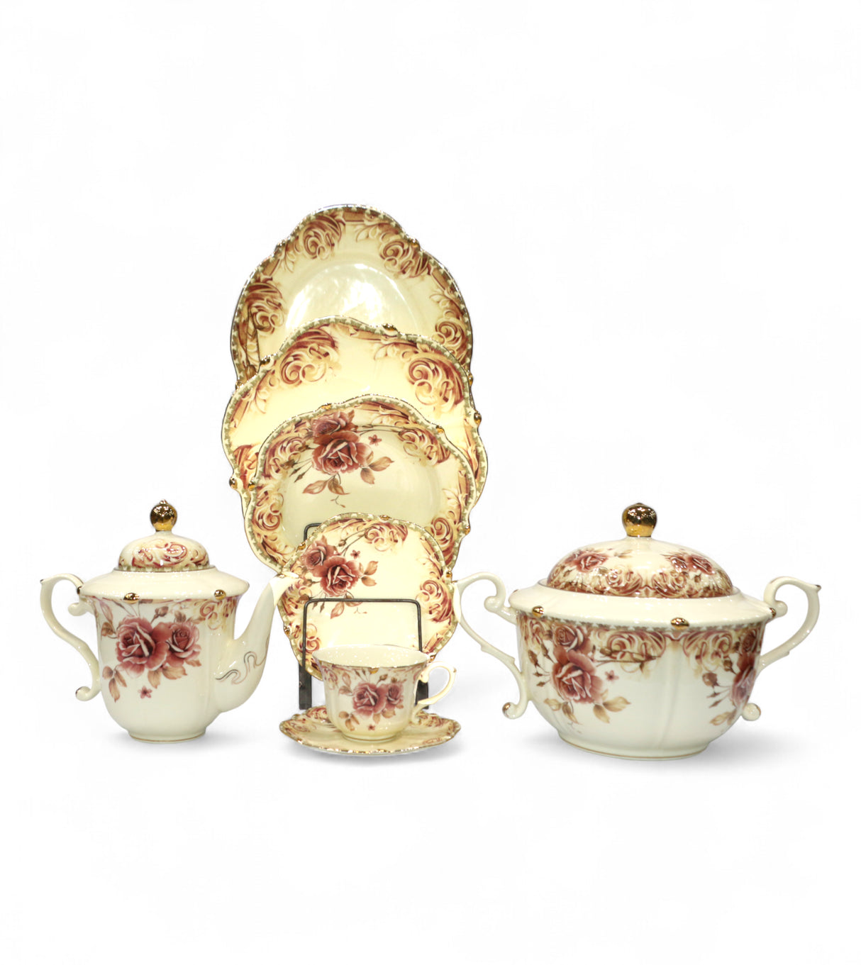bone dinner set 75pc ky-302