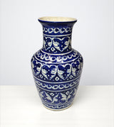 blue pottery vase xl