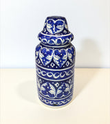 blue pottery flower vase new shape