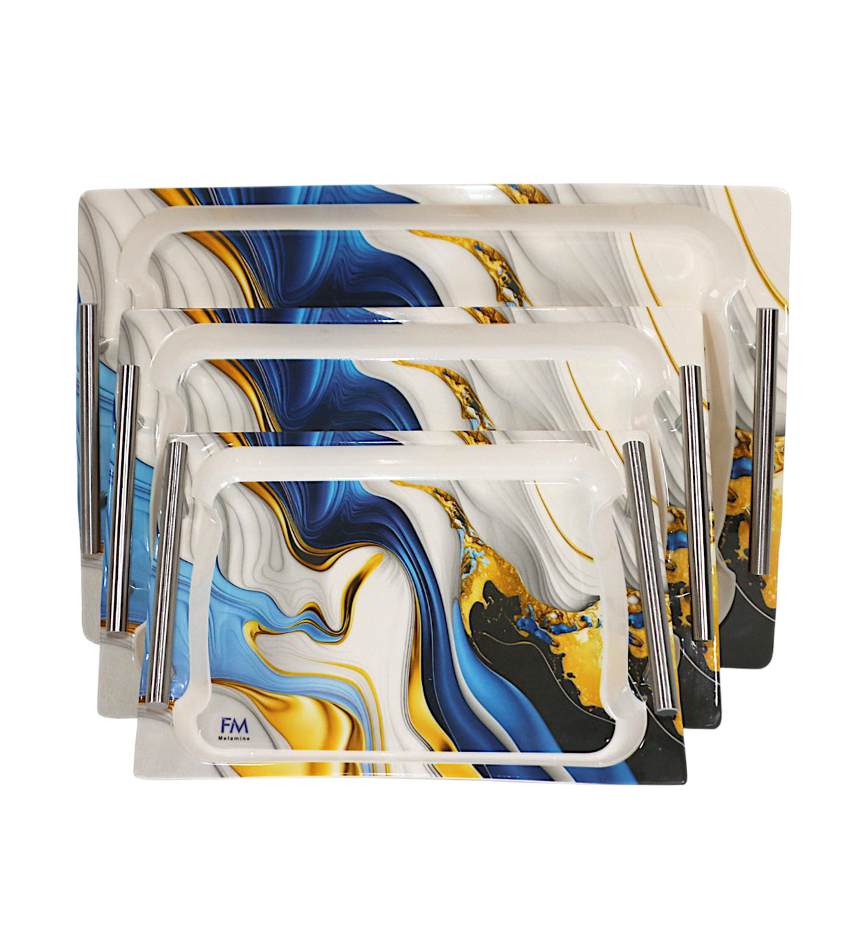 melamine tray set 3pc prestige
