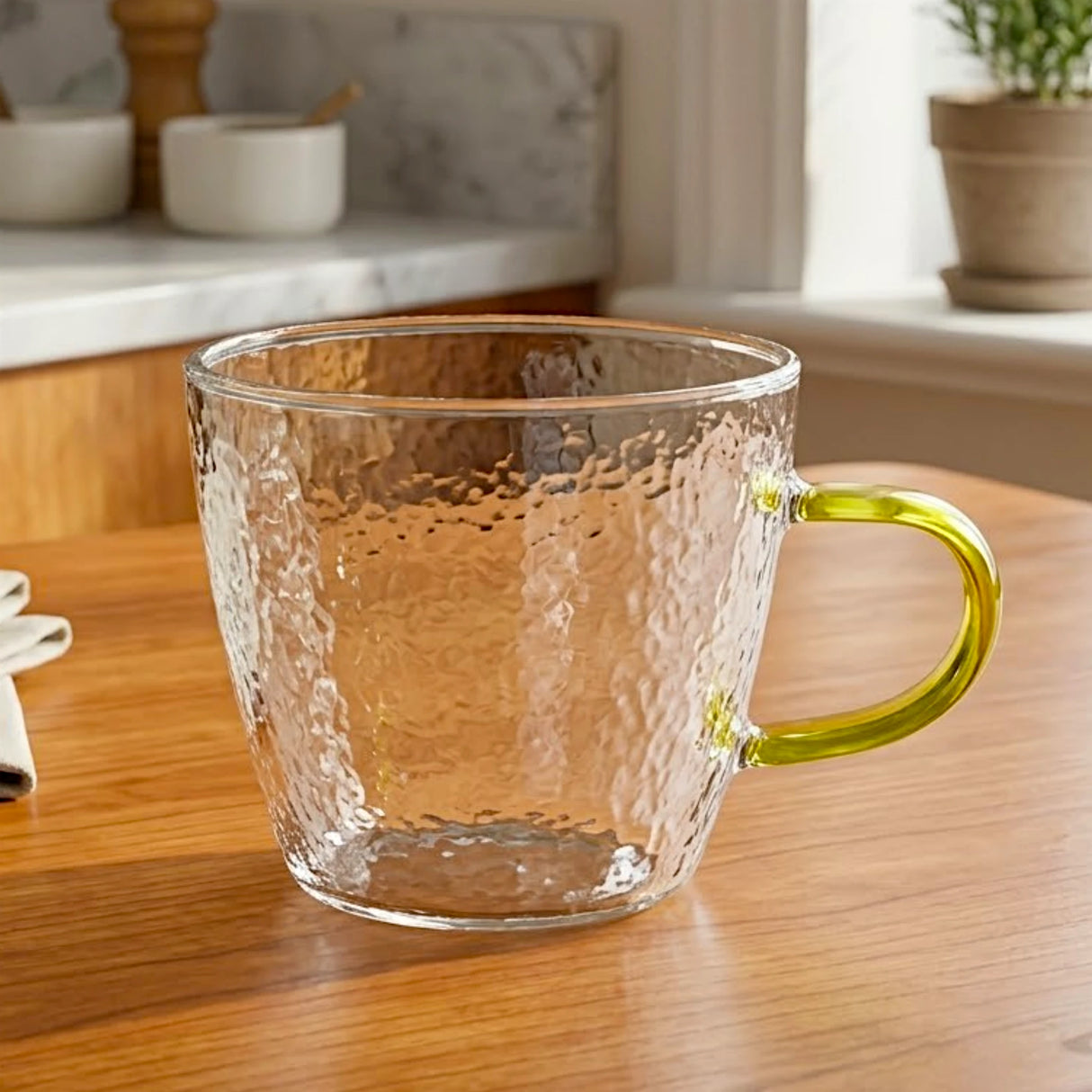 glass mini mug china