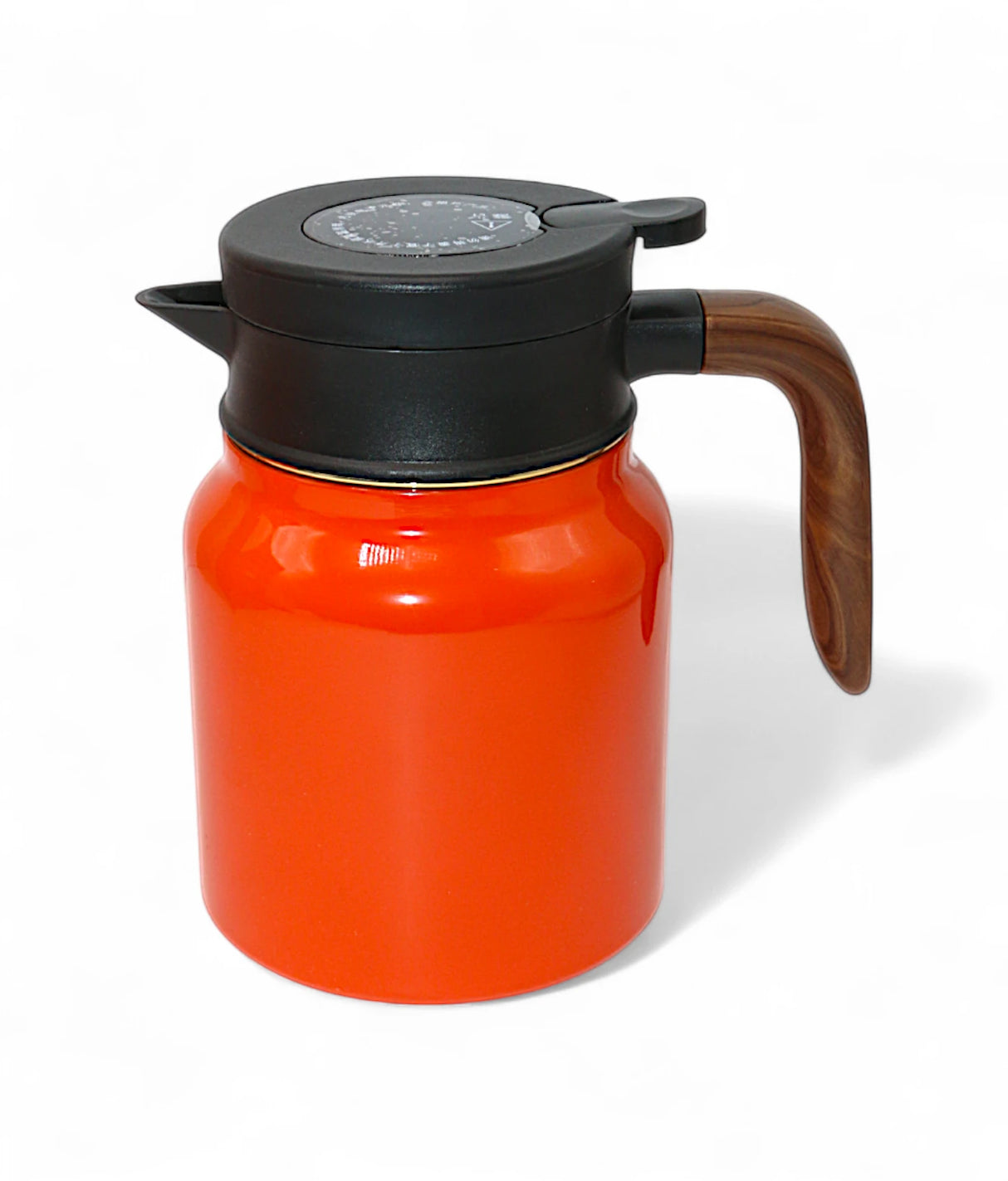 ss flask orange wooden handle 1.1l china gb/t-29606