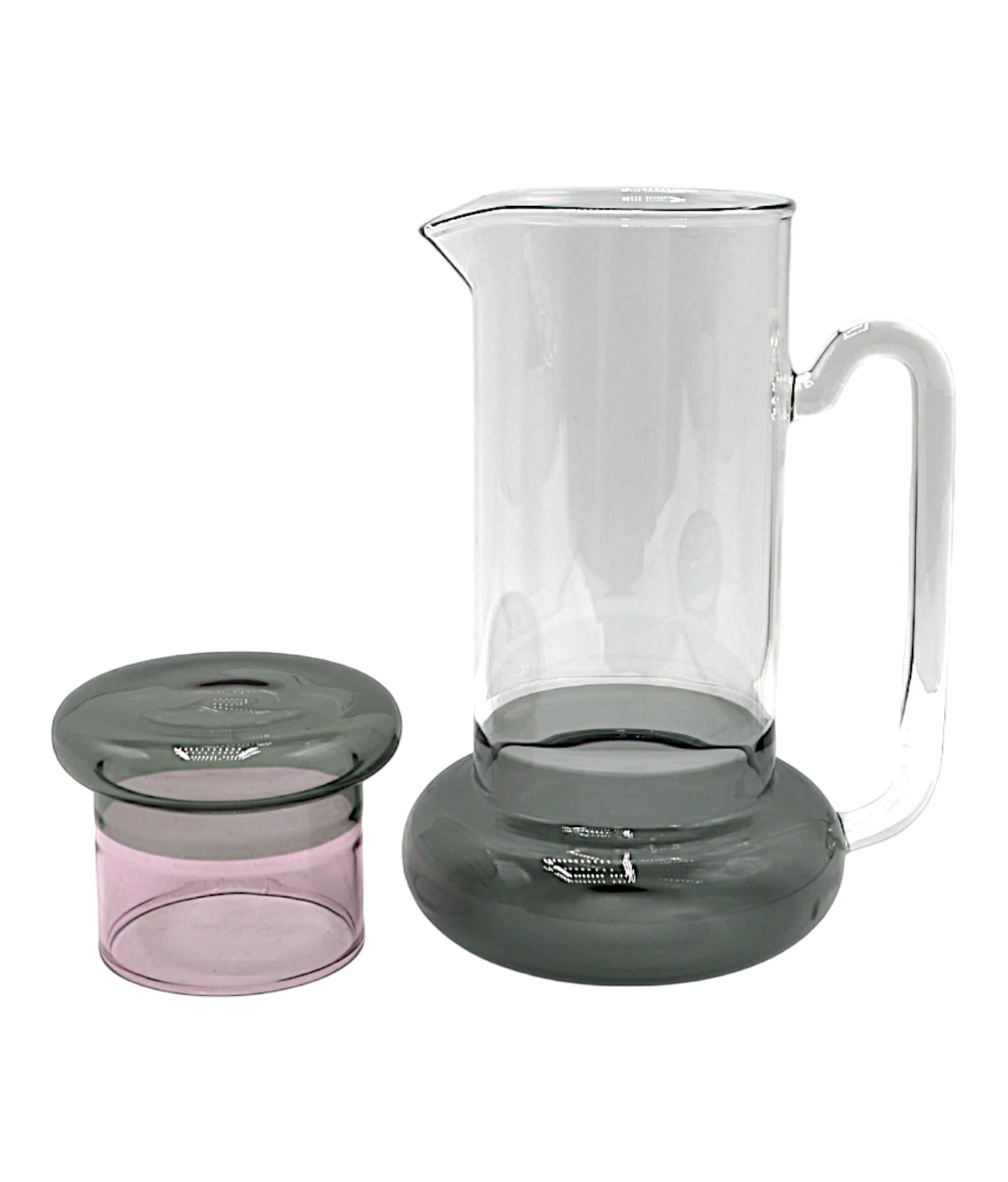 glass jug & lid 1l china 966-39
