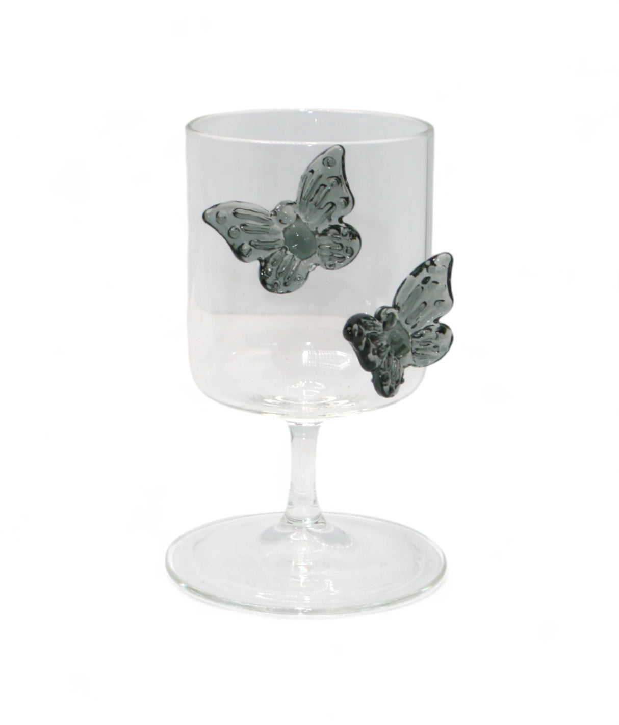 glass wine 1pc butterfly 250ml china 966-83