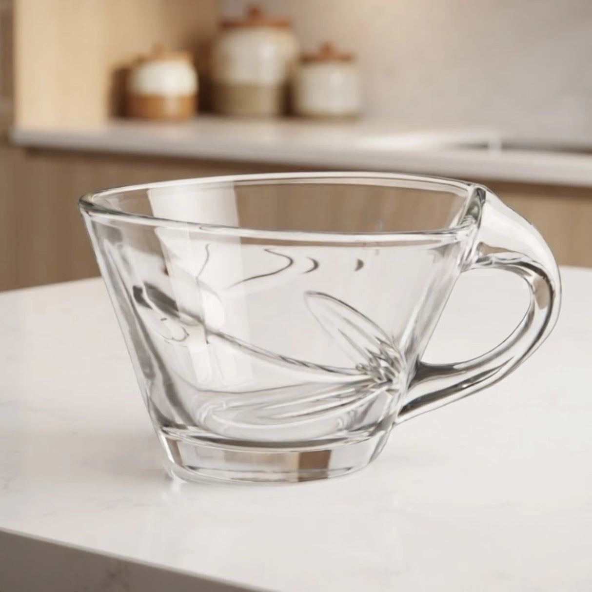 deli glass mug 1pc pak dszb2031-1
