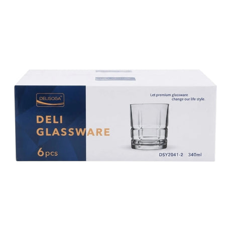 deli glass 6pc pak dsy2041-2