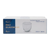 deli glass 6pc 285ml js5217