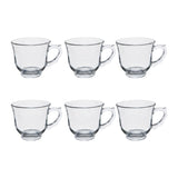 deli glass cup set 6pc cf023