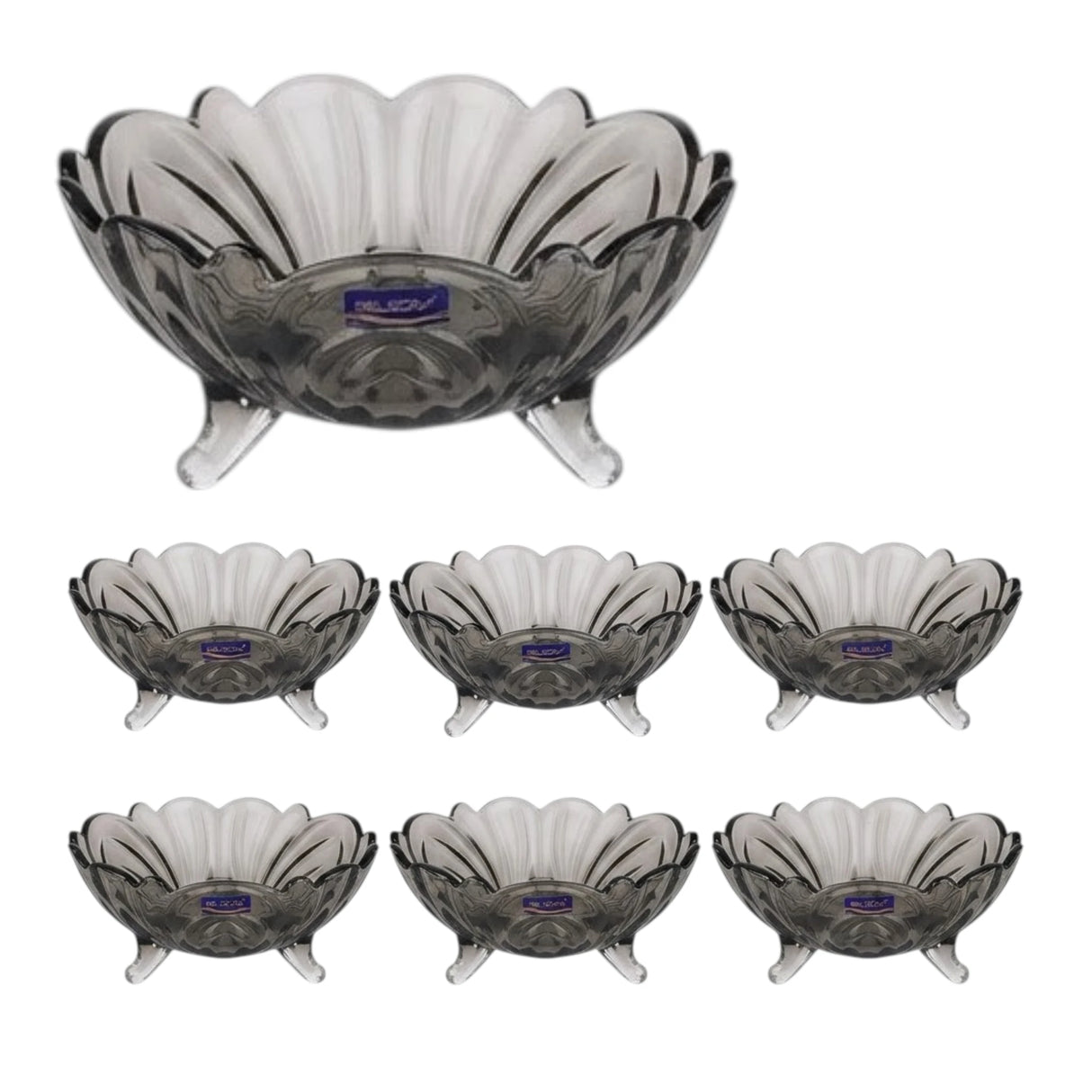 deli glass fruit set 7pc pak dstg26/l7hs