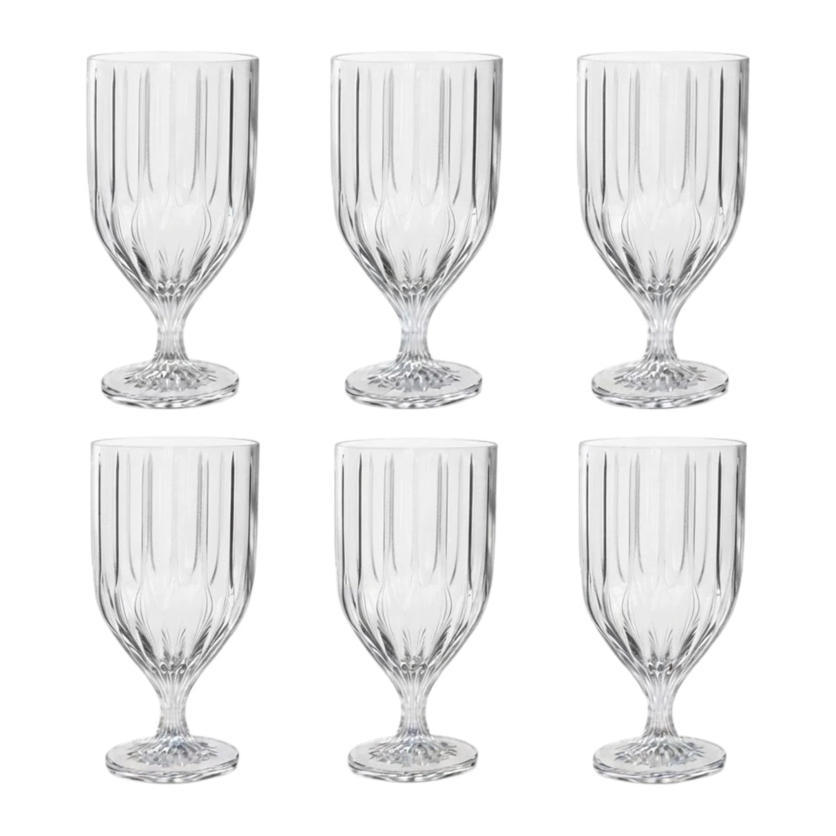 deli glass wine 6pc pak k325a