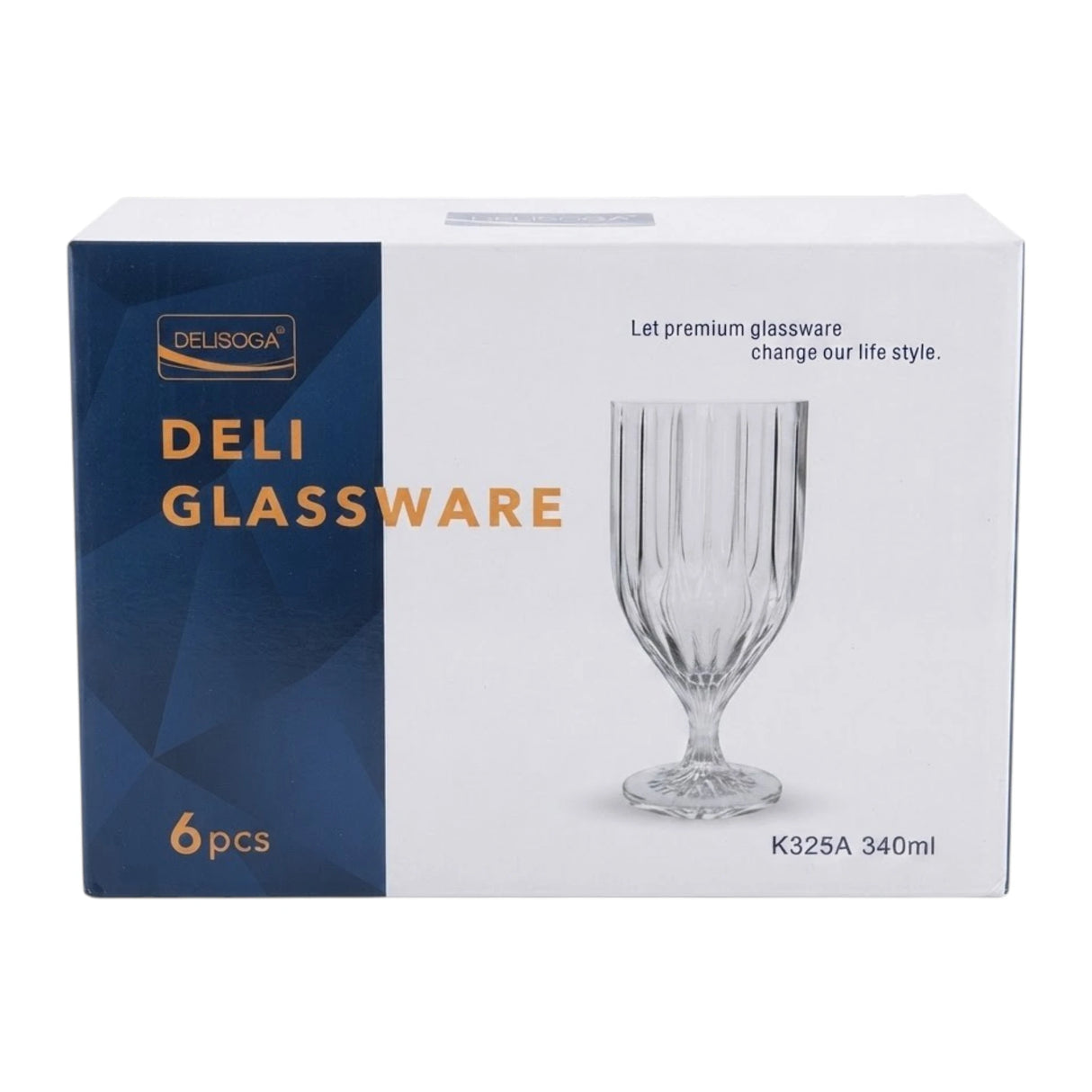 deli glass wine 6pc pak k325a
