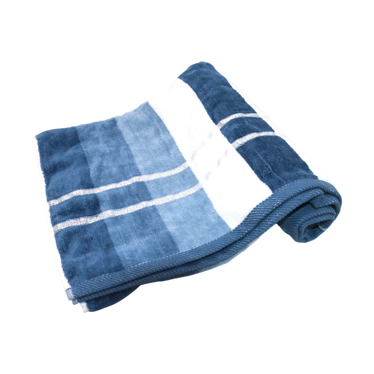 towel 27x54 multi grey