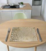 table mat 1pc golden china